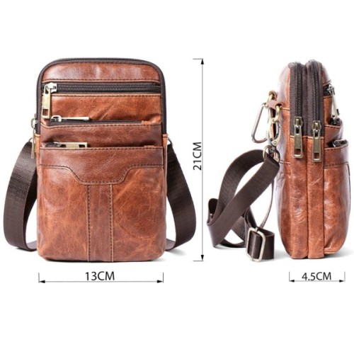 Сумка Vintage Коричнева (14724)