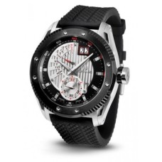 Наручний годинник Seculus 9535.2.7004P black-white, ss-ipb, black silicon