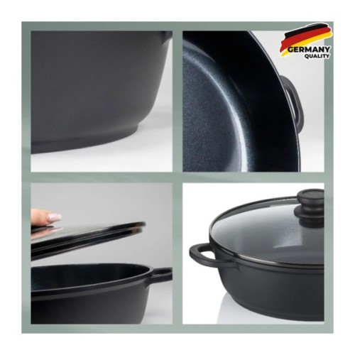 Сотейник Kela Atura з кришкою 28 см, 5 л (15167)