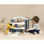 Ігровий набір Smoby Little Великий гараж 3 поверхи, з машинкою та гелікоптер (7600140203)