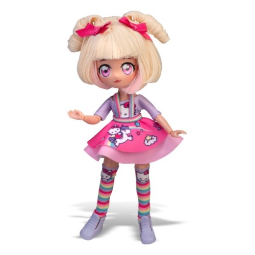 Лялька 4SF Manga Dolls серії Hello Kitty – Цукерочка-єдиноріг (HKTF0400)
