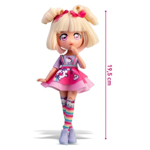 Лялька 4SF Manga Dolls серії Hello Kitty – Цукерочка-єдиноріг (HKTF0400)