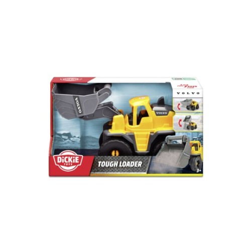 Спецтехніка Dickie Toys Навантажувач "Вольво", 26 см (3724010)