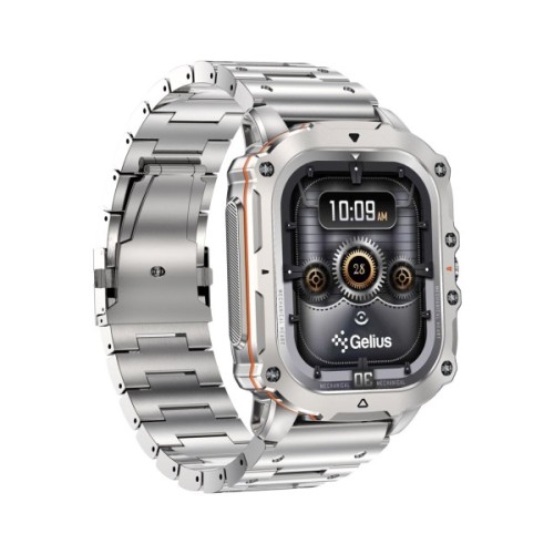 Смарт-годинник Gelius Tactical Heavy (GP-SW016) Silver Titan (2099901019103)