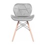 Кухонний стілець GT Racer X-D27 Velvet Gray