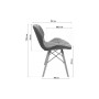Кухонний стілець GT Racer X-D27 Velvet Gray