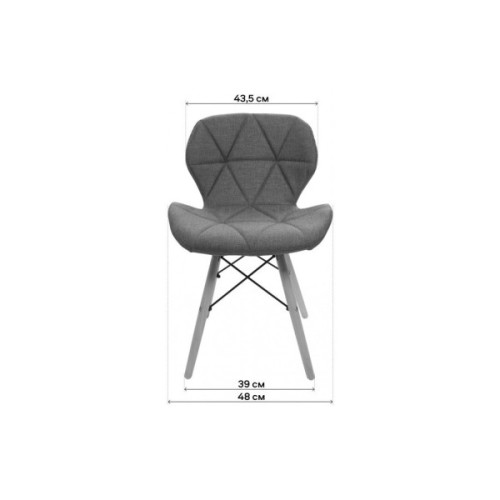 Кухонний стілець GT Racer X-D27 Velvet Gray