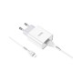 Зарядний пристрій HOCO C81A Asombroso USB + cable Micro 5P 10.5W White (6931474727954)