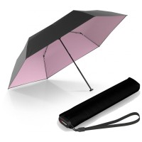 Парасоля Knirps US.050 Ultra Light Slim Manual Black Rose UV Coating (Kn95-0050-1009)