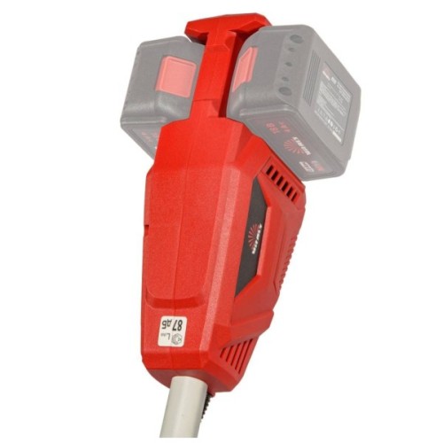 Тример садовий Vitals AZT 3654a BL, 36V (18+18), безщітковий, 30см, ніж/ліска 39см, 4.4кг (без АКБ та ЗП) (243064)