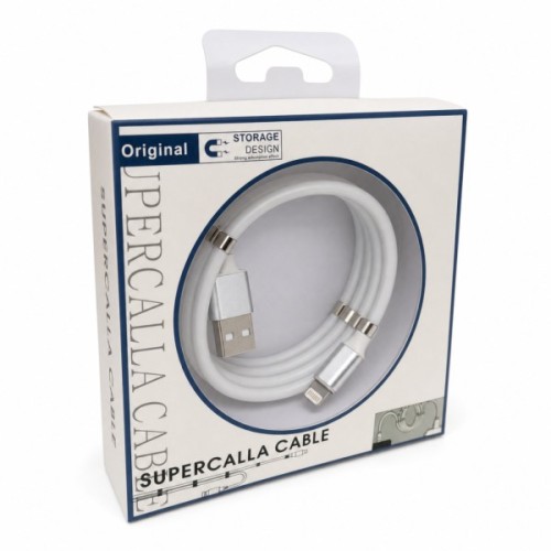 Дата кабель USB 2.0 AM to Lightning 1.0m 2.4A white XoKo (XK-UTL-001-WH)