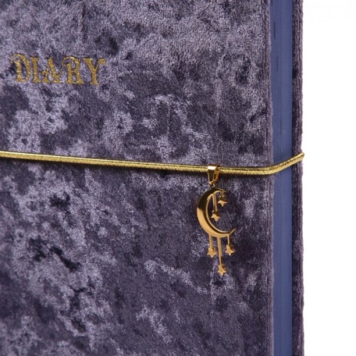 Тижневик Leo planner А5 датований 2026 "Luna", твердий, синій, 368 сторінок (252688)