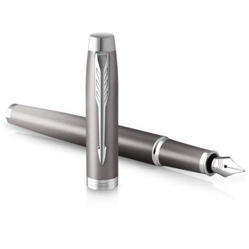 Ручка пір'яна Parker IM 17 Rituals Grey CT  FP F + Пакет Parker Rituals (29 211)