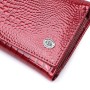 Гаманець ST Leather З натуральної шкіри Червоний (22708)