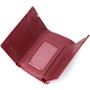 Гаманець ST Leather З натуральної шкіри Червоний (22708)