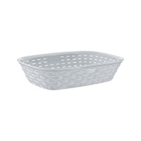 Хлібниця Irak Plastik 2,5 л під ротанг сіра (12072)