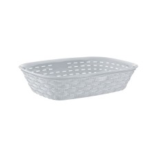 Хлібниця Irak Plastik 2,5 л під ротанг сіра (12072)