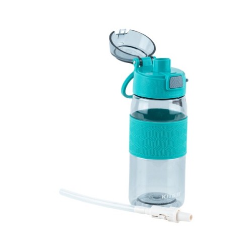 Поїльник-непроливайка Kite 600 мл, сіро-зелена (K24-1201-1)