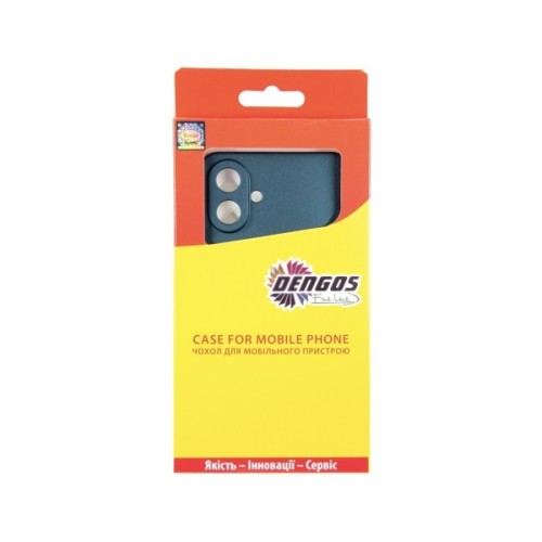Чохол до мобільного телефона Dengos Soft Kit for Samsung Galaxy A07 case + glass Green (DG-KM-166)