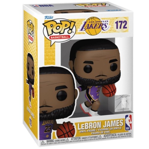 Фігурка Funko Pop серії NBA: Los Angeles Lakers - Леброн Джеймс (75117)