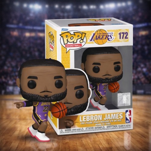 Фігурка Funko Pop серії NBA: Los Angeles Lakers - Леброн Джеймс (75117)