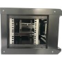 Шафа настінна GEAR 4U 19'' 530x400x240 мм, black (GWMSN-4U)