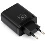 Зарядний пристрій Vinga 2xUSB-C + USB-A Display 65W (VCR65ACCDB)