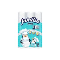 Паперові рушники Familia 90 відривів 3 шари 12 рулонів (8690536011148)