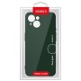 Чохол до мобільного телефона Intaleo SoftShell Apple iPhone 15 Plus Dark Green (1283126585289)