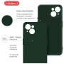 Чохол до мобільного телефона Intaleo SoftShell Apple iPhone 15 Plus Dark Green (1283126585289)