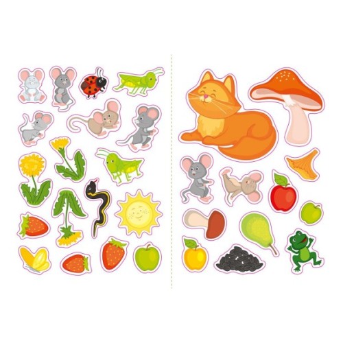 Книга Мишенятко. Створюй історії з наліпками Ранок (9789667505387)