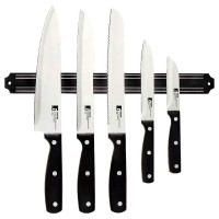 Набір ножів MasterPro Gourmet Pepe з магнітним тримачем (BGMP-4330)