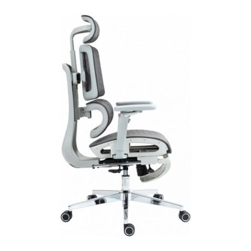 Офісне крісло GT Racer B-2450 White/Gray