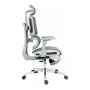 Офісне крісло GT Racer B-2450 White/Gray