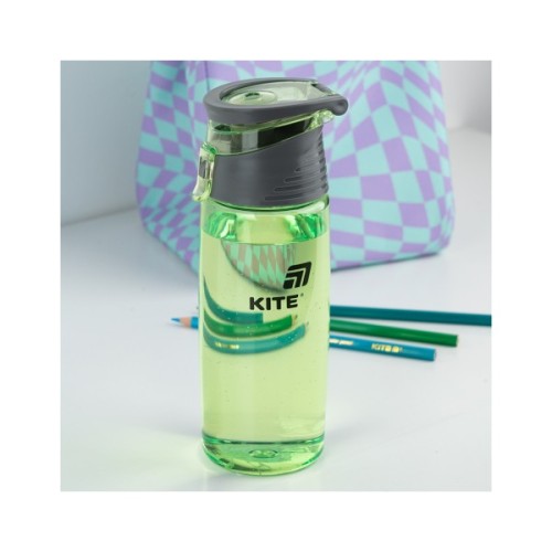 Поїльник-непроливайка Kite 550 мл, зелена (K25-401-3)