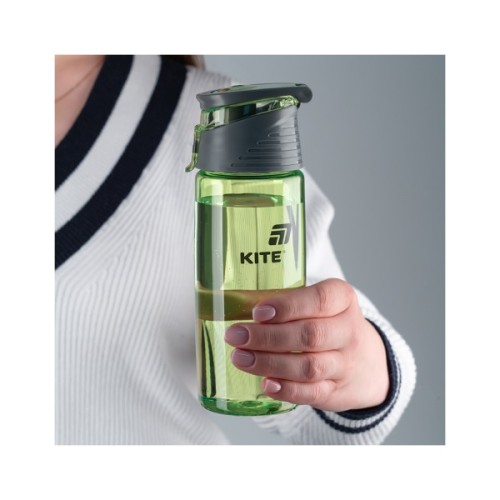 Поїльник-непроливайка Kite 550 мл, зелена (K25-401-3)