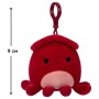 М'яка іграшка Squishmallows на кліпсі – Кальмар Альтман 9 см (SQCP00146)