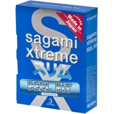 Презервативи Sagami Xtreme Feel Fit 3 шт. (4974234811939)