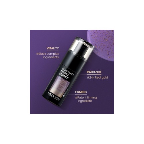 Емульсія для обличчя Neogen Dermalogy Gold Black Lifting Essence 30 мл (8809653249741)