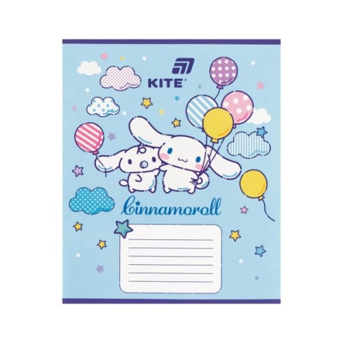 Зошит Kite Hello Kitty, 12 аркушів, коса лінія (HK26-235-2)