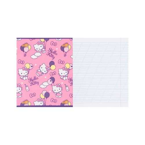 Зошит Kite Hello Kitty, 12 аркушів, коса лінія (HK26-235-2)