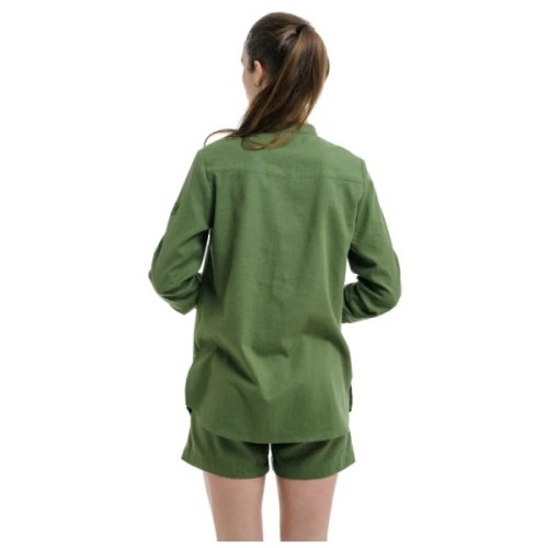Сорочка Turbat Madeira Hemp Wmn bronze green - S - зелений (012.004.4210)