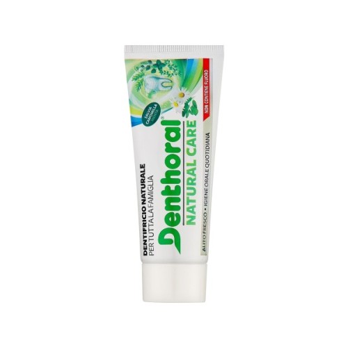 Зубна паста Denthoral Dentifricio Natural Care Природний догляд 75 мл (8002185041573)