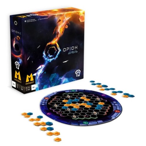 Настільна гра WoodCat Оріон Дуель (Orion Duel) (укр.) (ВР_ОД)