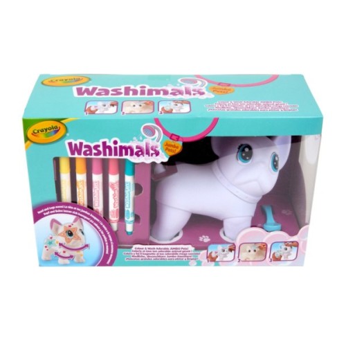 Набір для творчості Crayola Washimals Пес-велетень З фломастерами 5 шт (74-0227)
