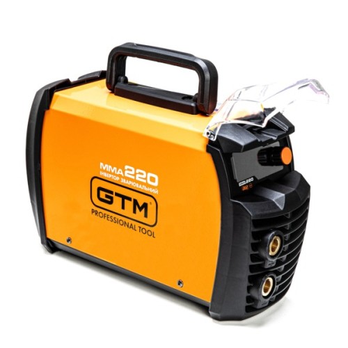 Зварювальний апарат GTM інвертор MMA-220DS LED, 220А, 1,6-5,0мм, 220В дисплей (MMA-220DS LED)