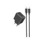 Зарядний пристрій HOCO CS13A Ocean USB-C PD20W + cable USB-C to USB-C Black (6942007603843)