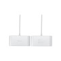 Зарядний пристрій HOCO 2xUSB 10.5W + 3x car socket silver (6957531050896)