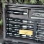 Набір для барбекю Metalzavod Майстер Гриль кейс-столик чорний (PN-MaysterGryl-BL)