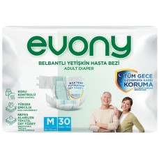 Підгузки для дорослих Evony 2 Medium 30 шт (8690536849192) Підгузки для дорослих Evony 2 Medium 30 шт (8690536849192)